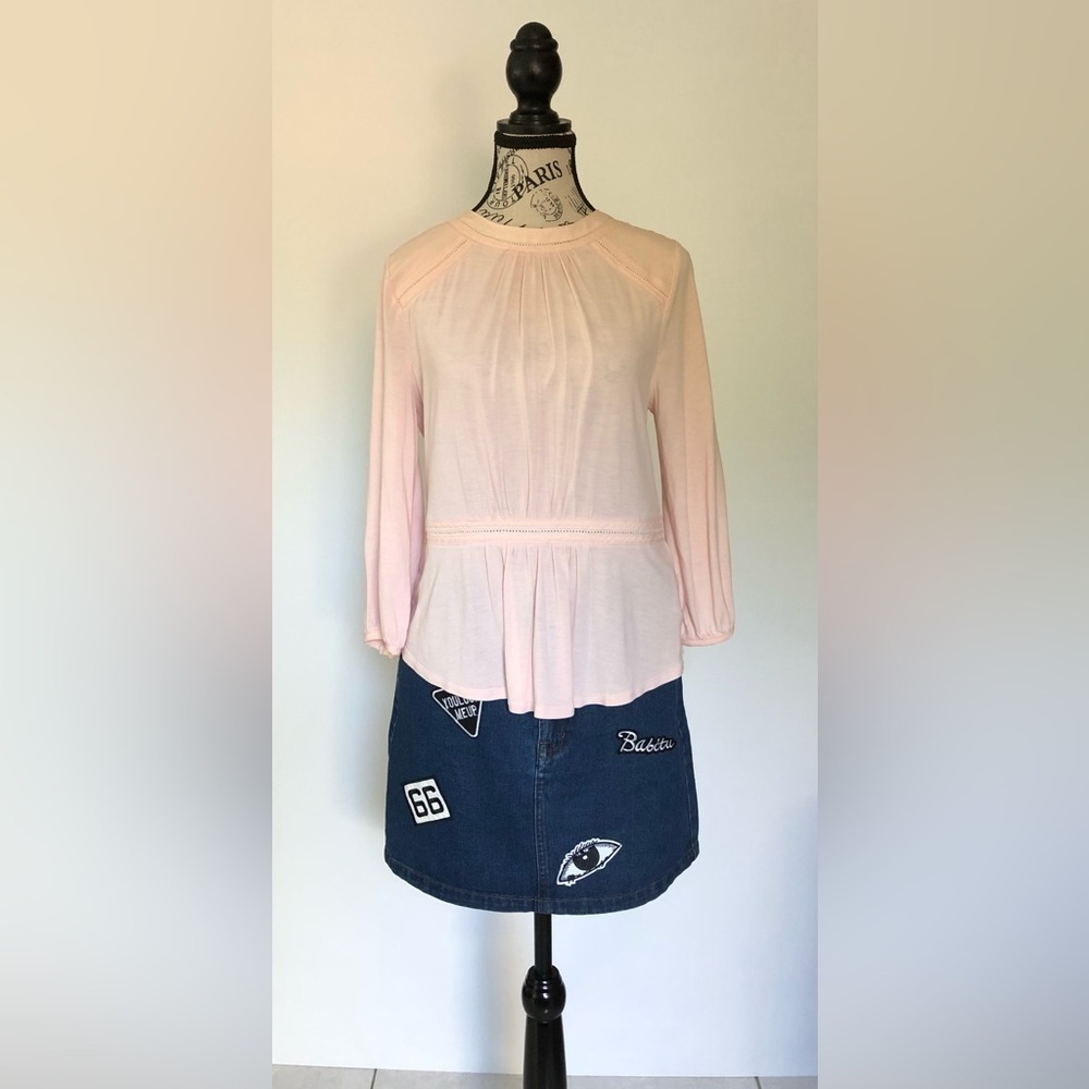 Banana Republic Soft Peachy Pink Women's Top Size Medium